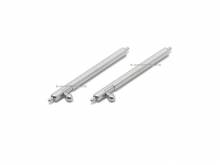 Schnellwechsel-Federstege EASY-CLICK (1 Paar) 16mm Edelstahl Durchmesser 1.8 mm von HIRSCH