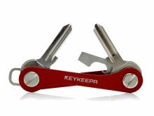 KEYKEEPA Schlüsselorganizer Aluminium rot - Made in Germany