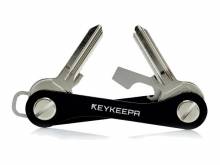 KEYKEEPA Schlüsselorganizer Aluminium schwarz  - Made in Germany