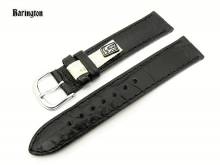 Uhrband Louisiana für Cartier 15mm schwarz Barington echt Alligator matt (Schließenanstoß 14 mm)