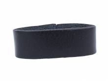 Ersatz-Gürtelschlaufe Leder schwarz passend für Gürtelbreite 40mm
