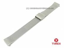 ABVERKAUF: Ersatz-Uhrenarmband TIMEX 18mm Edelstahl Milanaise für T2J911
