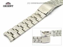 ABVERKAUF: Ersatzarmband ORIENT 20mm Titan poliert elegant Rundanstoß für EM6A1BU etc.