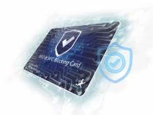 1 RFID NFC Blocker Karte BLAU (Datenschutz) von MakakaOnTheRun