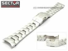 ABVERKAUF: Uhrenarmband SECTOR 16/10mm rund/gerade Aluminium passend Uhren der Serie Alutek