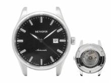 1 Exklusive Automatikuhr Wandlitz Ziffernblatt schwarz ohne Uhrenarmband von Meyhofer - MADE IN GERMANY (*MY*HU*)