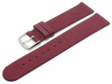 Meyhofer EASY-CLICK Uhrenarmband Zermatt 18mm bordeaux Ziegen-Leder genarbt (Schließenanstoß 18 mm)