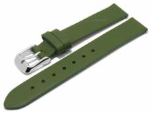 Meyhofer EASY-CLICK Uhrenarmband Wilburton 14mm grün aus Kaktus-Fasern VEGAN seidenmatt (Schließenanstoß 14 mm)