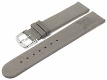 Meyhofer EASY-CLICK watch strap Zermatt - Motif Truck 20mm grey goat leather grained (width of buckle 20 mm)