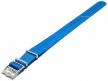 Uhrenarmband Huntsville 20mm mittelblau Nylon Durchzugsband im NATO-Style von MEYHOFER
