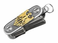 SALE: Schlüssel-Manager/Key-Organizer Adlerwerk Metall silberfarben/goldfarben Antik-Look 3D-Optik von SCHLÜSSELWERK