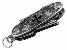 SALE: Schlüssel-Manager/Key-Organizer Löwenwerk Metall silberfarben/schwarz Antik-Look 3D-Optik von SCHLÜSSELWERK
