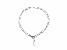 Schmuck-Armband Edelstahl silberfarben auch für Charms von Style Republic - Bandlänge ca. bis 20cm