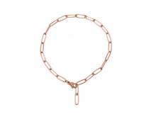Schmuck-Armband Edelstahl rosgoldfarben auch für Charms von Style Republic - Bandlänge ca. bis 20cm