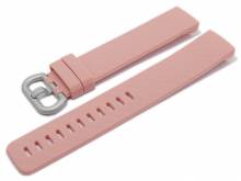 Uhrenarmband pink Silikon passend für FITBIT Charge 3 Tracker