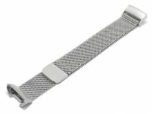 Uhrenarmband 18mm Milanaise feines Geflecht Adapter passend für FITBIT Charge 3 & Charge 4 Tracker