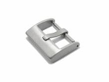 Breitdornschließe 18mm Edelstahl gebürstet (PlBd00001)