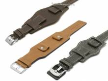 1 -e- Produkt-Tipp UNTERLAGEN-BÄNDER: Uhrbänder mit Unterlage Leder etc. für Ihre Uhr diverse Farben & Designs 14-24mm