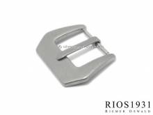 Breitdornschließe Canada (RiBD-1130) 24mm Edelstahl gehämmert PAN-Style
