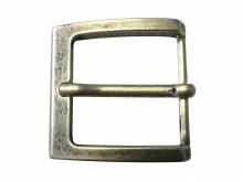Gürtel-Dornschließe Metall altsilberfarben passend für Gürtelbreite 40 mm