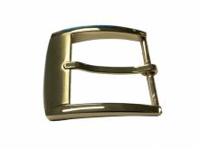 Gürtel-Dornschließe Metall goldfarben passend für Gürtelbreite 40 mm