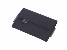 Organizer-Etui / Mehrzwecketui REISEBÜRO für Reisen & mehr Textil schwarz mit RFID Schutz Magnetverschluß