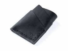 Kartenetui Twist echt Leder schwarz MADE IN EUROPE von Tzevelion