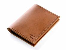 Kartenetui Bifold echt Leder braun MADE IN EUROPE von Tzevelion