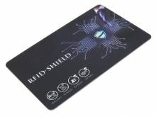 1 RFID NFC Shield / Blocker-Karte zum Schutz Ihrer Bankkarten etc. im schwarzen Design