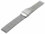 Basic watch strap (Ackmb118) 22mm mesh robust structure with security clasp