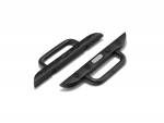 1 Paar Uhrenband-Adapter 42/44/45/49mm passend für APPLE-Watches mit Schraubstegen schwarz für Uhrband-Stegbreite 14 mm