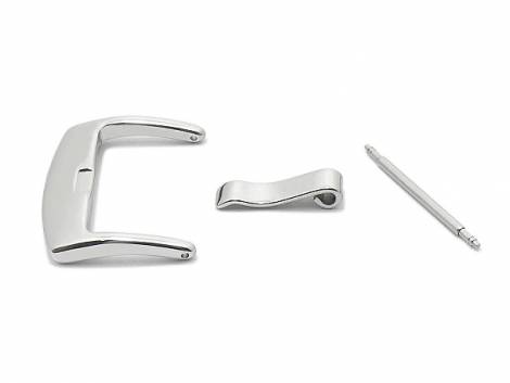Buckle (HeBD-2012) 20mm stainless steel polished - Bild vergr��ern 