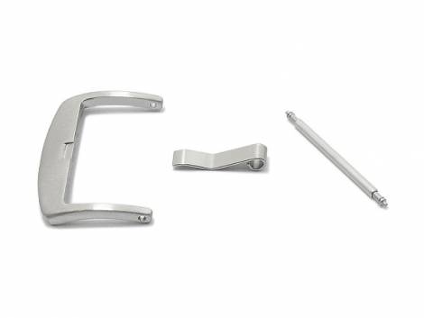 Buckle (HeBD-2013) 26mm stainless steel brushed - Bild vergrern 