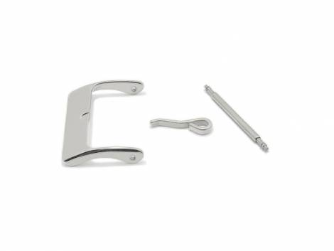 Buckle STANDARD (HeDS-2002) 20mm stainless steel polished - Bild vergrern 
