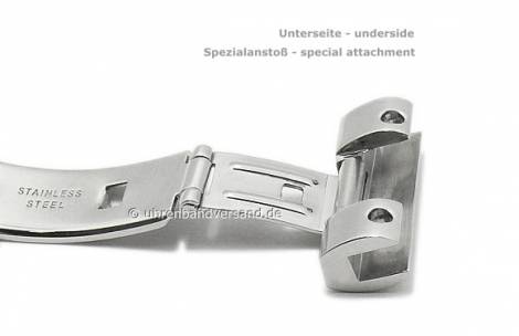 Replacement clasp for ROSENDAHL 23mm stainless steel polished for Watch II 43103 - Bild vergr��ern 