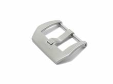 Breitdornschließe (HeBD-2017) passend für Panerai 22mm Edelstahl fein gebürstet