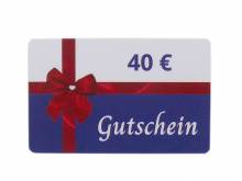 Einkaufs-Gutschein / Geschenkkarte 40 Euro für Uhrenarmbänder, Uhrenzubehör, Accessoires & mehr