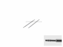 Spring Bars stainless steel silver 22mm (1 pair) extra thin 1.0 mm
