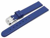 Meyhofer EASY-CLICK watch strap Grayton 14mm blue apple fibers VEGAN matt (width of buckle 14 mm)