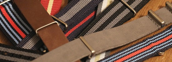 Durchzugsbnder - Ihr Uhrenarmband zum Durchziehen - auch NATO-Straps