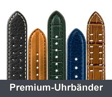 Alle Uhrenarmbänder in PREMIUM-Qualität