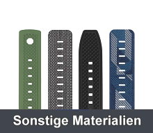 Uhrenarmband-Sortiment sonstige Materialien