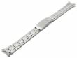 Uhrenarmband (PlMb001) 17mm Edelstahl gefaltet poliert mit Rundanstoß