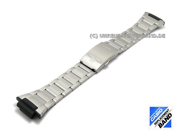casio stainless steel watch strap