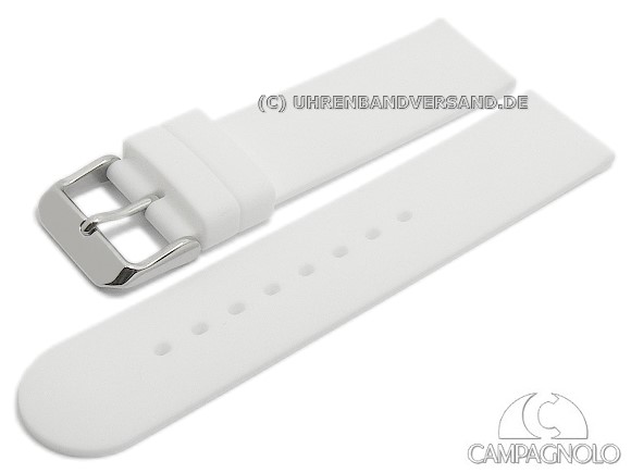 White silicone watch strap Clearance