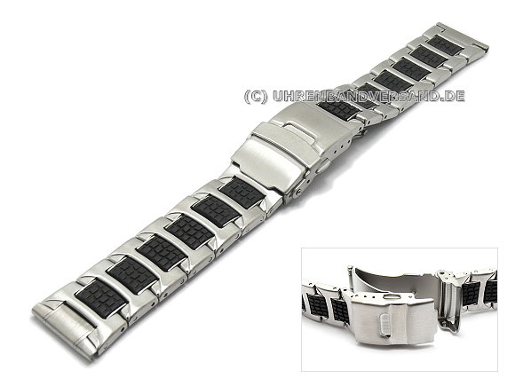 22mm stainless watch band