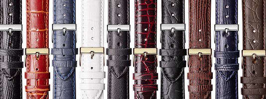 Easily exchangeable watch straps - EASY-CLICK & more