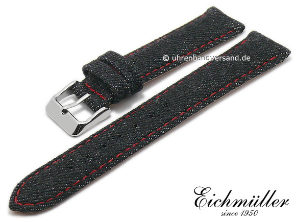 red strap jeans