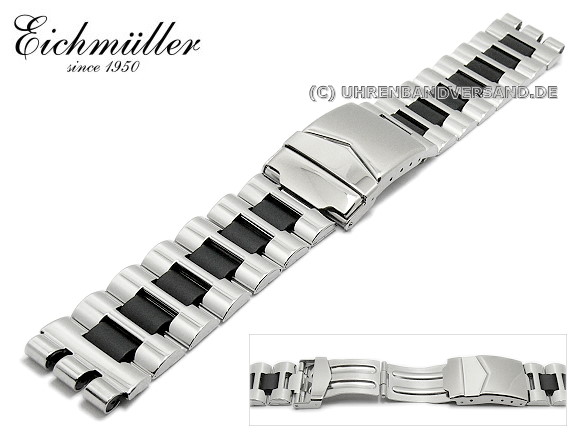 19mm stainless steel watch band