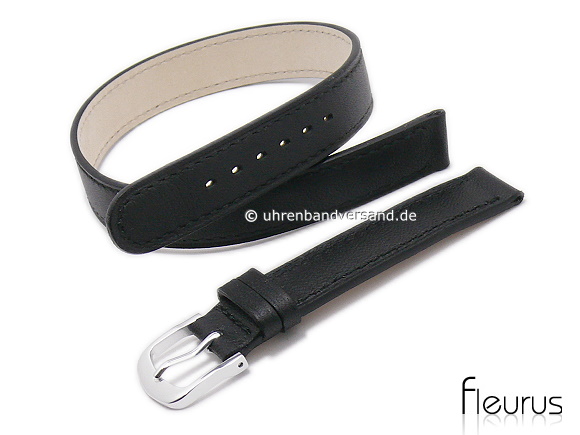 Watch Strap Fs Lb726 14mm Black Leather Smooth Stitched Wrap - Leather Wrap Watch Strap Watch Strap Fs Lb726 14mm Black Leather Smooth Stitched Wrap - Leather Wrap Watch Strap